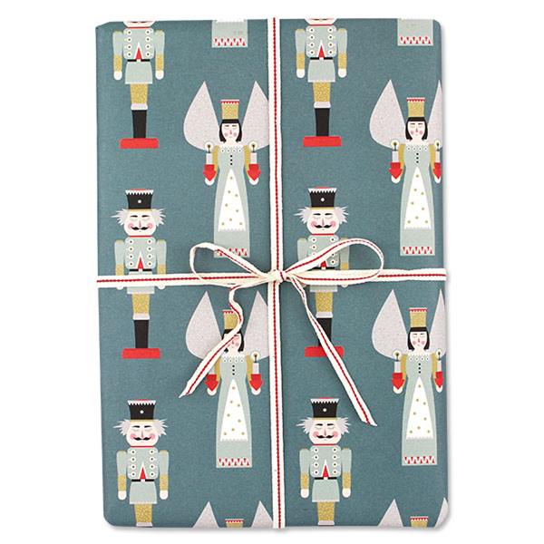 ava yves geschenkpapiere engel nussknacker blau wunderschoen-gemacht