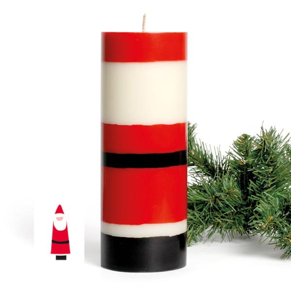 not the girl dicker weihnachtsmann stumpenkerzen streifen wunderschoen-gemacht