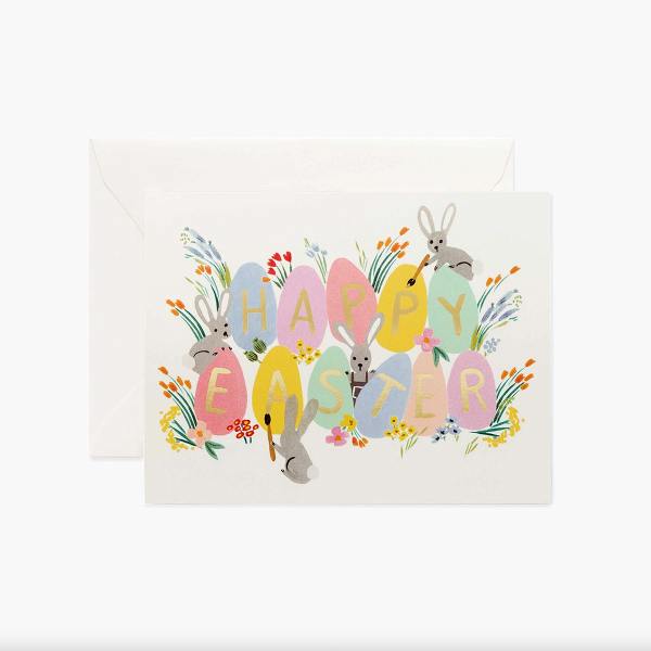 rifle paper co easter eggs card bunte ostereier wunderschoen-gemacht