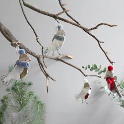 good old friends wintervogel voegel schal muetze wunderschoen-gemacht