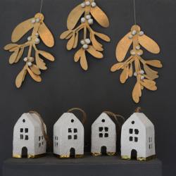 only natural anhaenger goldene mistelzweige wunderschoen-gemacht