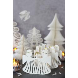 bungalow dk paper tischgirlande angel papier engel savin wunderschoen-