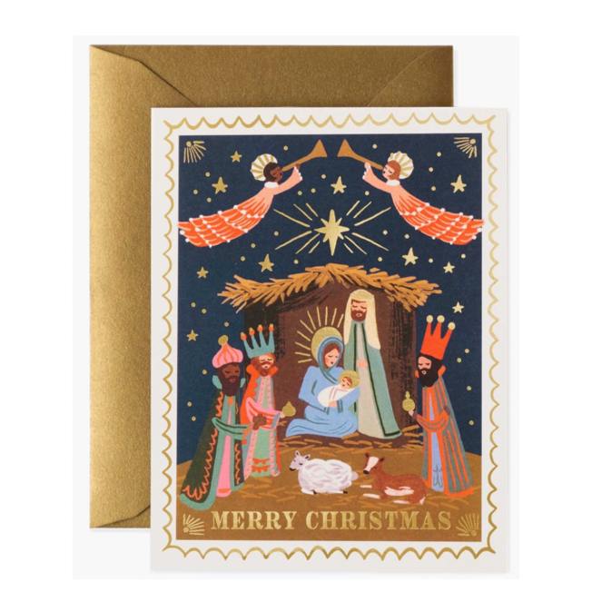 rifle paper co holiday nativity weihnachtskrippe wunderschoen-gemacht rifle paper co holiday nativity weihnachtskrippe wunderschoen-gemacht