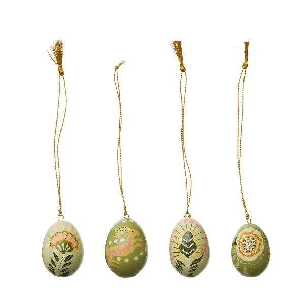 bungalow dk deko ostereier apier mache egg anila gruene hase blumenmuster wunderschoen-gemacht bungalow dk deko ostereier apier mache egg anila gruene hase blumenmuster wunderschoen-gemacht