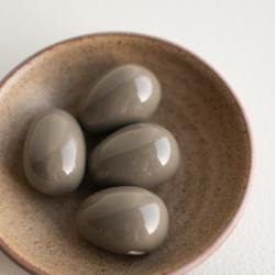 dbkd deco eggs dekoeier keramik eier shiny dust wunderschoen-gemacht