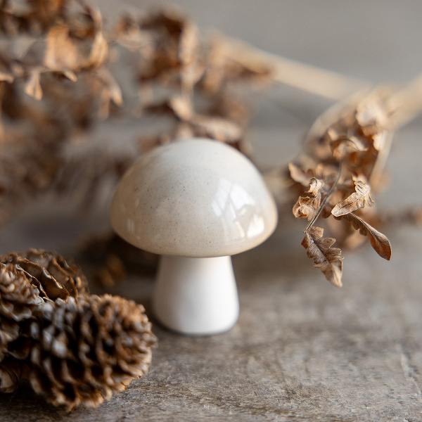 storefactory deko pilz bovik beige keramik wunderschoen-gemacht storefactory deko pilz bovik beige keramik wunderschoen-gemacht