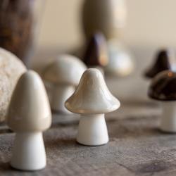storefactory deko pilz bosten beige keramik wunderschoen-gemacht