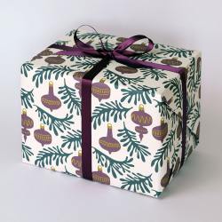 haferkorn und sauerbrey geschenkpapiere twigs baubles zweige weihnachtskugeln wunderschoen-gemacht