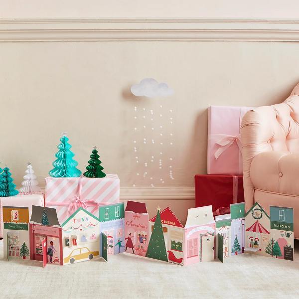 meri meri adventskalender concertina street  wunderschoen-gemacht
