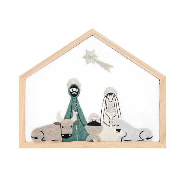rico design stickrahmen weihnachtskrippe sticken wunderschoen-gemacht