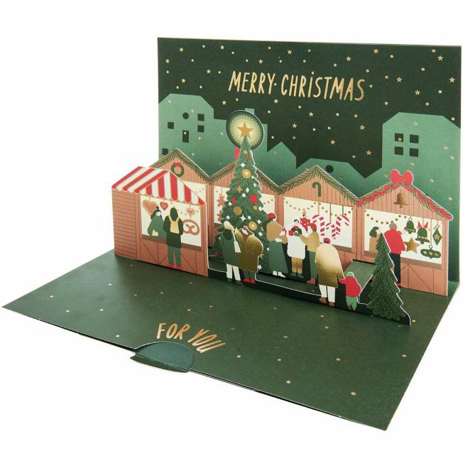 rico design pop-up karte weihnachtsmarkt wunderschoen-gemacht