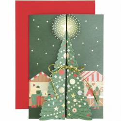 rico design 3d karte weihnachtsmarkt wunderschoen-gemacht