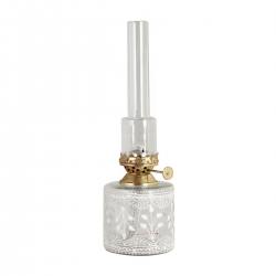 stroemshaga petroleumlampen glas marja brass weisse blueten wunderschoen-gemacht