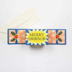 hadley paper goods karte christmas cracker knallbonbon wunderschoen-gemacht