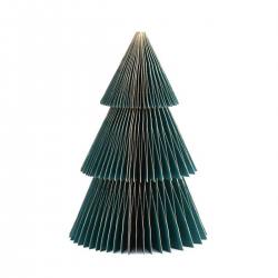 only natural papier honeycomb baum gruener gold wunderschoen-gemacht