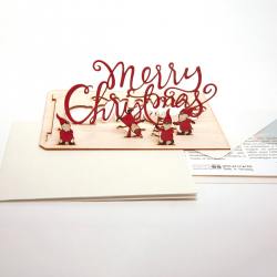 formes berlin holzkarte 3d popup wichtel merry christmas wunderschoen-gemacht