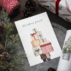 frollein luecke illustrierte weihnachtskarten geschenkeberg wunderschoen-gemacht