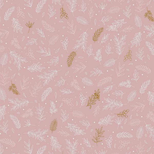 ib laursen geschenkpapierrolle rosa blatt blaetter goldene  wunderschoen-gemacht ib laursen geschenkpapierrolle rosa blatt blaetter goldene  wunderschoen-gemacht