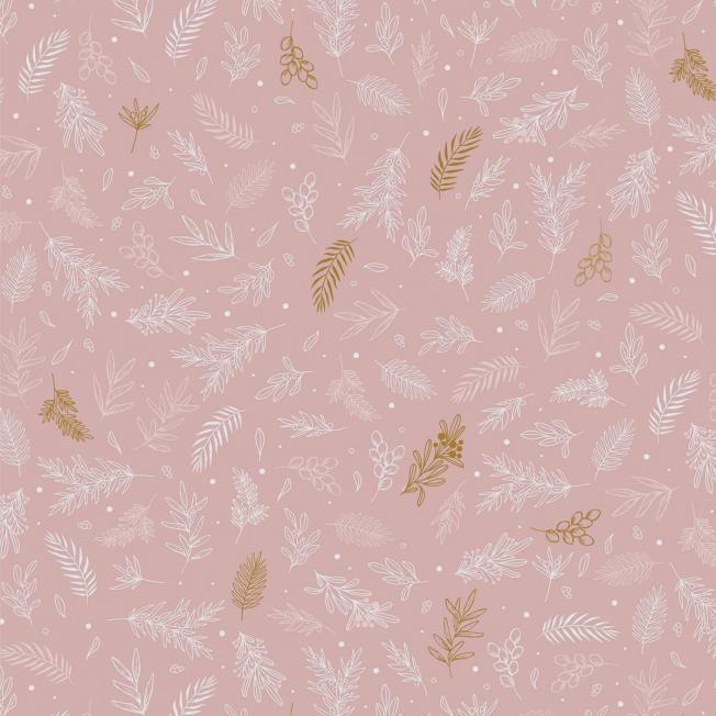 ib laursen geschenkpapierrolle rosa blatt blaetter goldene  wunderschoen-gemacht ib laursen geschenkpapierrolle rosa blatt blaetter goldene  wunderschoen-gemacht