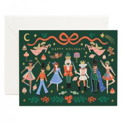 rifle paper co klappkarte nutcracker nussknacker ballett wunderschoen-gemacht