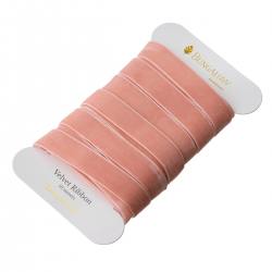bungalow dk samt geschenkband rosa  wunderschoen-gemacht