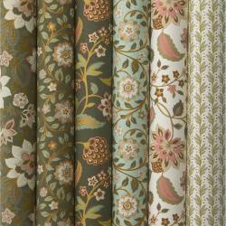 6er-Papierset "Naya Moss"