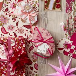 bungalow dk boxen samira scarlet  rosa rote muster  wunderschoen-gemacht