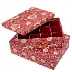 bungalow dk boxen roja ruby rote goldene blumenmuster  wunderschoen-gemacht