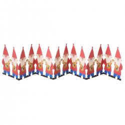 bungalow dk paper tischgirlande gnomes red rote wichtel wunderschoen-gemacht bungalow dk paper tischgirlande gnomes red rote wichtel wunderschoen-gemacht