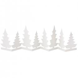 bungalow dk tischgirlande tree papierbaeume weisse glitter wunderschoen-gemacht