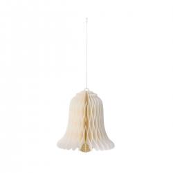 bungalow dk glocke honeycomb glittergolden wunderschoen-gemacht