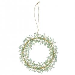 bungalow dk perlen kranz wreath mio jade gruener wunderschoen-gemacht