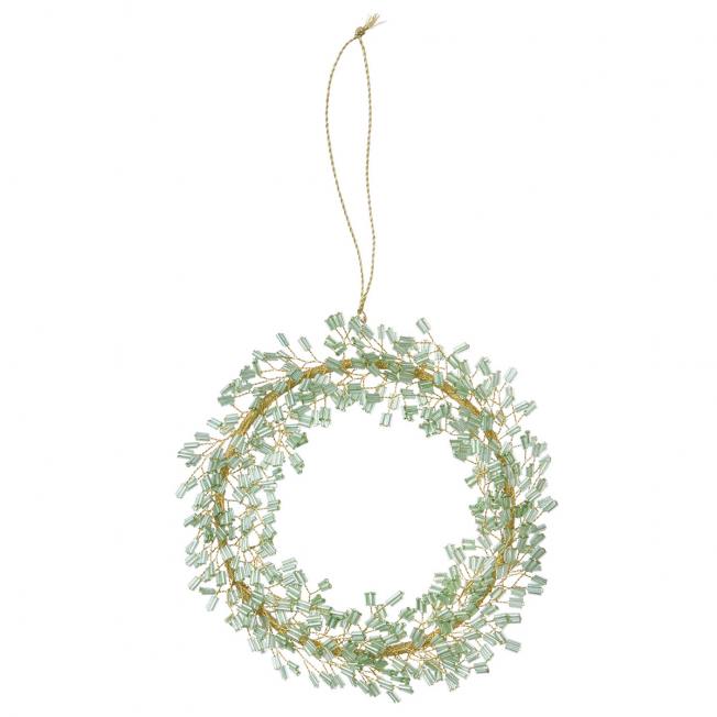 bungalow dk perlen kranz wreath mio jade gruener wunderschoen-gemacht bungalow dk perlen kranz wreath mio jade gruener wunderschoen-gemacht