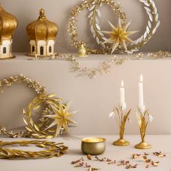 bungalow dk beaded garland perlen blaetter girlande wunderschoen-gemacht