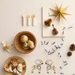 bungalow dk papier kerzen candles honeycomb wunderschoen-gemacht