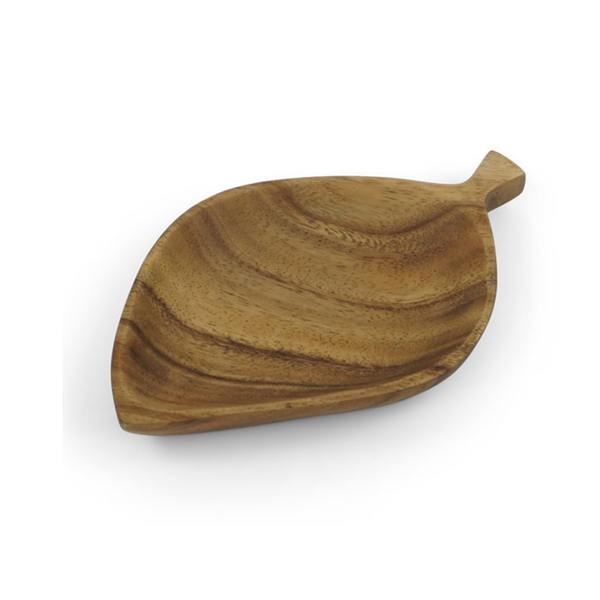 kinta holzschale holzteller blatt wunderschoen-gemacht