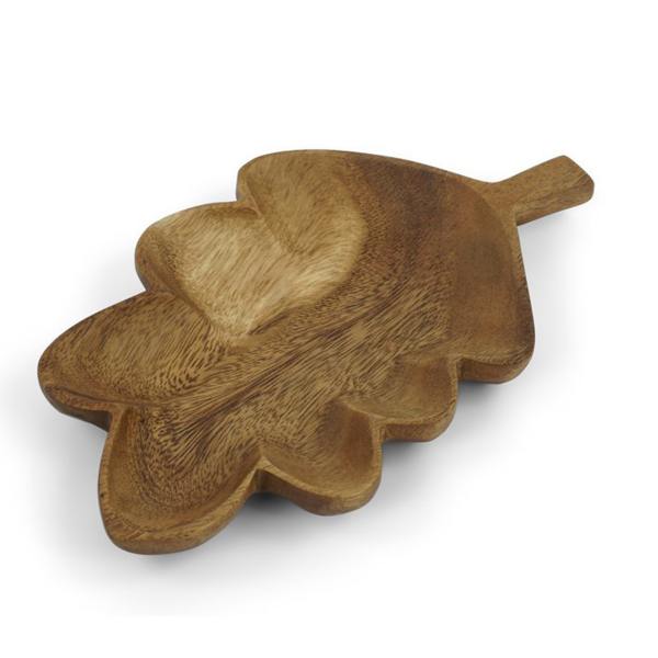 kinta holzschale holzteller blatt wunderschoen-gemacht