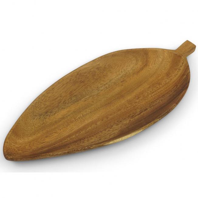 kinta holzschale holzteller blatt wunderschoen-gemacht