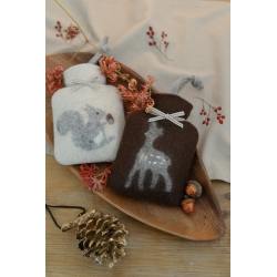 dorothee lehnen miniwaermflasche gefilztes rehkitz wunderschoen-gemacht