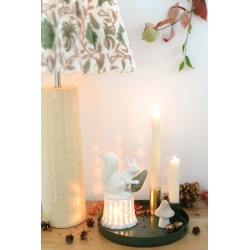 rico design metalltablett magnetische kerzenhalter gruen gold wunderschoen-gemacht