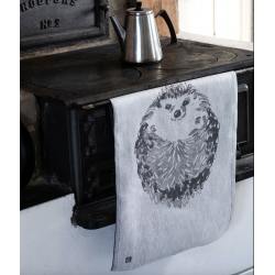 lapuan Kankurit geschirrtuch kuechentuch siili igel grau schwarz wunderschoen-gemacht