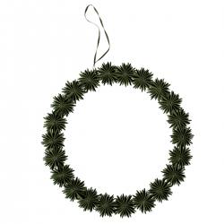 dbkd papierflocken kranz gruener wunderschoen-gemacht