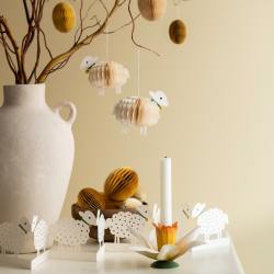 bungalow dk kerzenleuchter kerzenstaender daffodil narzissenbluete wunderschoen-gemacht