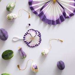 bungalow dk deko ostereier pappmachee egg anila kleeblatt blumenmuster wunderschoen-gemacht