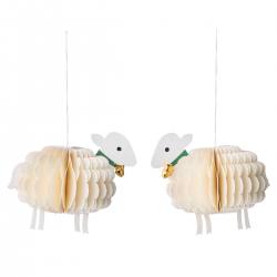 bungalow dk deko papier laemmer schafe wunderschoen-gemacht