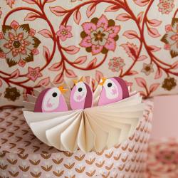 bungalow dk deko papier osterkueken vogel paradise birds pinke wunderschoen-gemacht