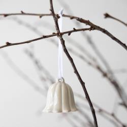 storefactory hänge keramik blumen blueten greige glockenblume wunderschoen-gemacht