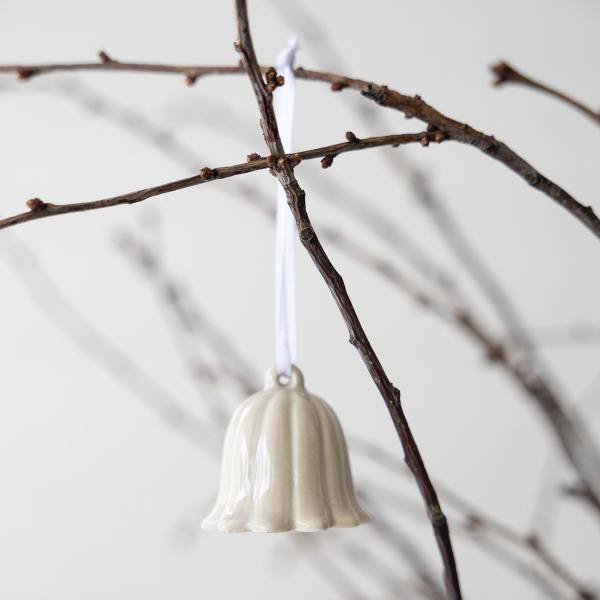 storefactory hänge keramik blumen blueten greige glockenblume wunderschoen-gemacht