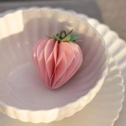 storefactory anhaenger papier erdbeeren rosa pinke frodig wunderschoen-gemacht