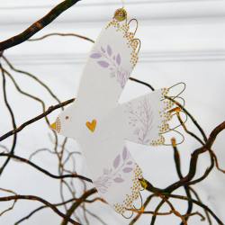 good old friends wandschmuck seelenvogel goldenes herz wunderschoen-gemacht